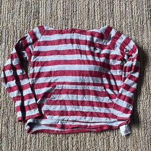Hurley Striped Hooded Long Sleeve